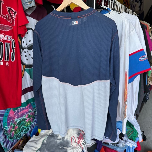 Houston Astros Nike Authentic Collection Game Long Sleeve Thermal Tee Shirt MLB - Picture 8 of 10